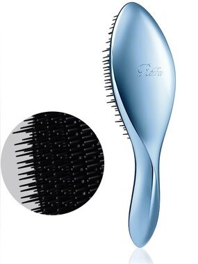REFA BNIB NEW AILE BRUSH TANGLE-PRONE INTERIOR - AQUA BLUE